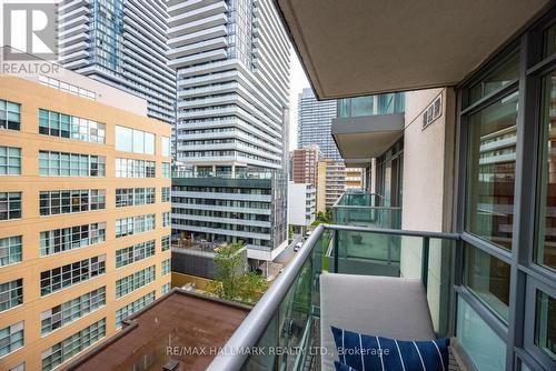 804 - 212 Eglinton Avenue E, Toronto, ON - Outdoor With Balcony