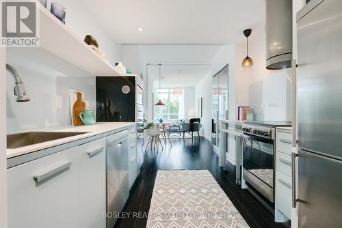 316 - 38 Dan Leckie Way, Toronto, ON - Indoor Photo Showing Kitchen With Upgraded Kitchen