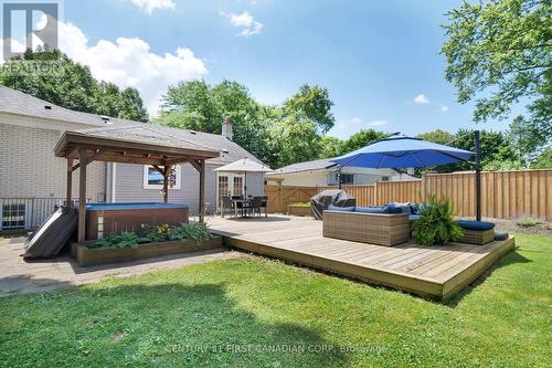 1394 Erindale Crescent, London, ON - Outdoor With Deck Patio Veranda With Exterior