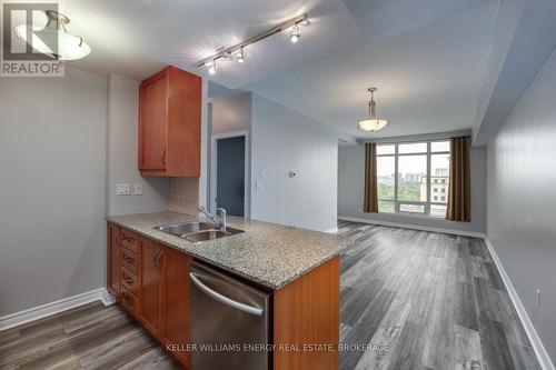 1504 - 100 Hayden Street, Toronto, ON - Indoor Photo Showing Kitchen With Double Sink