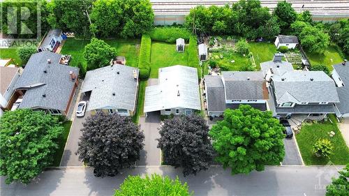 Drone View of the Front and Backyard - 2702 Traverse Drive, Ottawa, ON - Outdoor