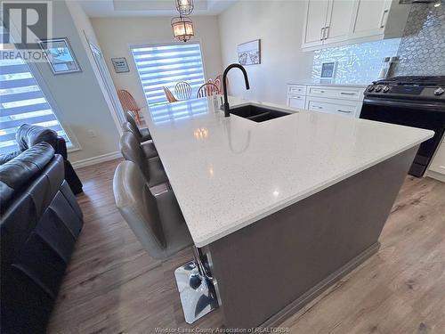 1912 Villa Canal, Kingsville, ON - Indoor Photo Showing Kitchen With Double Sink With Upgraded Kitchen