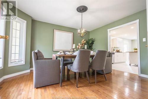 591 Old Tecumseh Road, Lakeshore, ON - Indoor Photo Showing Dining Room