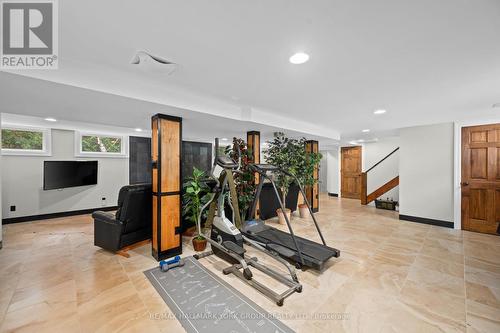 102 Albert Street, Kawartha Lakes, ON - Indoor Photo Showing Gym Room