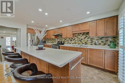 80 Newington Crescent, Brampton, ON - Indoor Photo Showing Kitchen With Double Sink