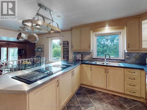 13165 Hwy 7, Halton Hills, ON - Indoor Photo Showing Kitchen With Double Sink