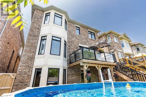 21 Provost Trail, Brampton, ON - Outdoor With Above Ground Pool