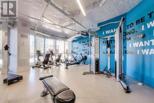 320 - 50 Bruyeres Mews, Toronto, ON - Indoor Photo Showing Gym Room