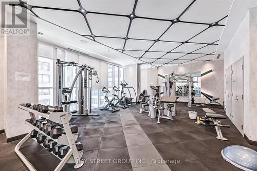 3503 - 77 Mutual Street, Toronto, ON - Indoor Photo Showing Gym Room