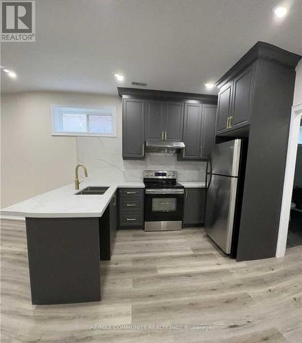 817 Black Cherry Drive, Oshawa (Taunton), ON - Indoor Photo Showing Kitchen With Double Sink