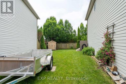 Side yard 2... - 22 Kristen Court, Middlesex Centre (Kilworth), ON - Outdoor With Exterior