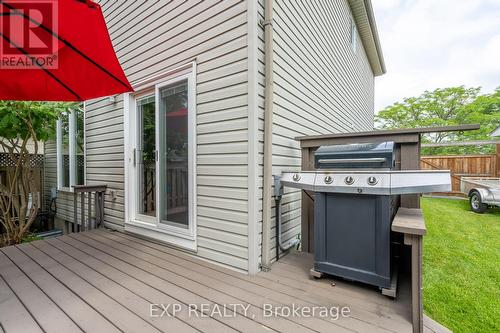 Grilling station. - 22 Kristen Court, Middlesex Centre (Kilworth), ON - Outdoor With Deck Patio Veranda With Exterior