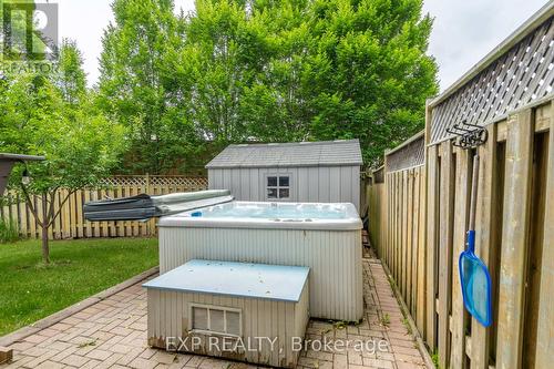 Hot Tub included - 22 Kristen Court, Middlesex Centre (Kilworth), ON - Outdoor With Deck Patio Veranda With Exterior