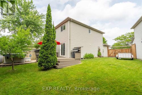 Large backyard. - 22 Kristen Court, Middlesex Centre (Kilworth), ON - Outdoor