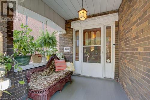 Front Porch - 21 Brock Street, Kitchener, ON - Outdoor With Exterior