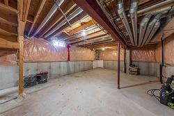 Unfinished Basement - 1,154 SF available with roughed-in bathroom - 