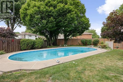 12183 Valente, Tecumseh, ON - Outdoor With In Ground Pool With Backyard
