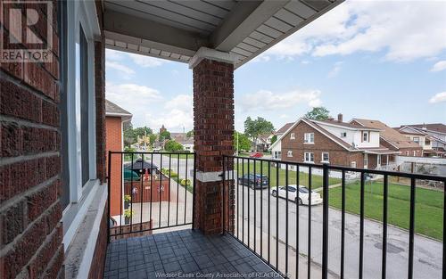 882 Ellis Street East, Windsor, ON - Outdoor With Balcony With Exterior