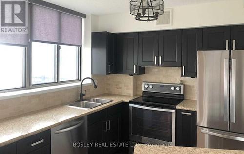 501 - 250 Queens Quay, Toronto, ON - Indoor Photo Showing Kitchen With Stainless Steel Kitchen With Double Sink