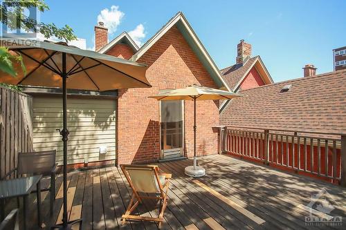 Apt 2- Huge south-facing rooftop deck - 124 Stewart Street, Ottawa, ON - Outdoor With Deck Patio Veranda With Exterior