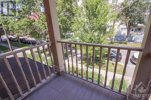 Apt 2- covered front balcony - 124 Stewart Street, Ottawa, ON - Outdoor With Balcony