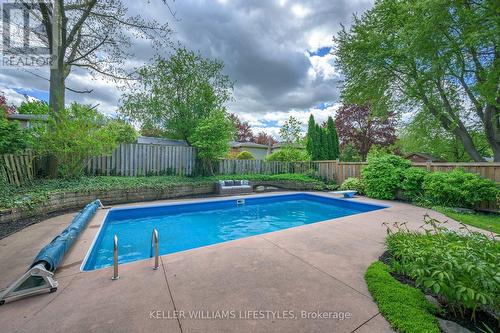 177 Gatineau Road, London, ON - Outdoor With In Ground Pool With Backyard