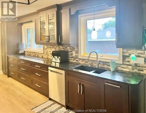 235 St. Arnaud, Amherstburg, ON - Indoor Photo Showing Kitchen With Double Sink