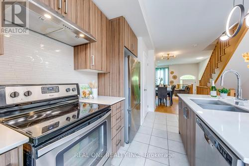 69 Edward Horton Crescent, Toronto (Islington-City Centre West), ON - Indoor Photo Showing Kitchen With Stainless Steel Kitchen With Double Sink