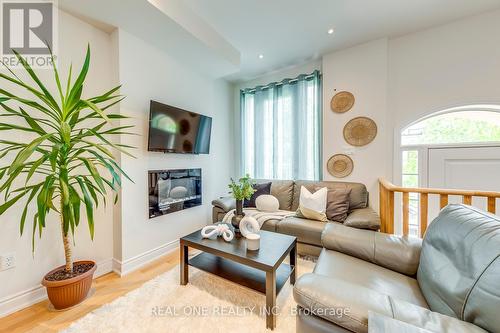 69 Edward Horton Crescent, Toronto, ON - Indoor Photo Showing Living Room With Fireplace