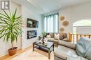 69 Edward Horton Crescent, Toronto, ON  - Indoor Photo Showing Living Room With Fireplace 