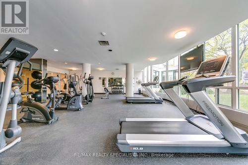 802 - 4460 Tucana Court W, Mississauga, ON - Indoor Photo Showing Gym Room