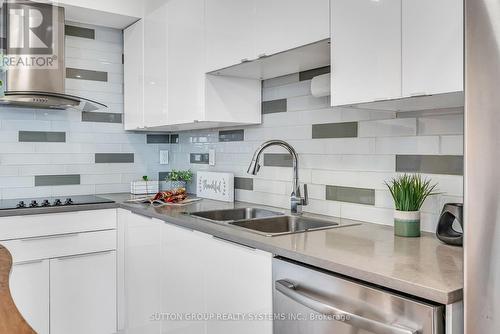 316 - 60 Southport Street, Toronto, ON - Indoor Photo Showing Kitchen With Double Sink With Upgraded Kitchen