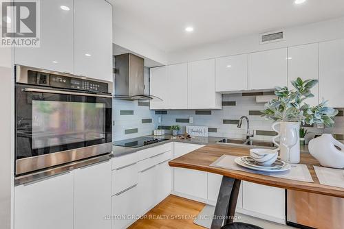 316 - 60 Southport Street, Toronto, ON - Indoor Photo Showing Kitchen With Double Sink