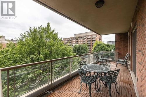 311 - 20 Burkebrook Place, Toronto, ON - Outdoor With Balcony With Exterior