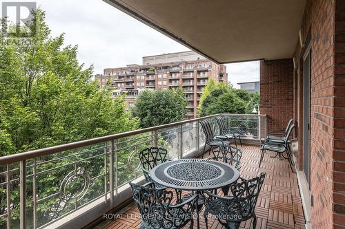 311 - 20 Burkebrook Place, Toronto, ON - Outdoor With Balcony With Exterior