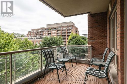 311 - 20 Burkebrook Place, Toronto, ON - Outdoor With Balcony With Exterior