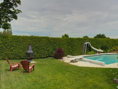Cour - 1497 Rue Ste-Marthe, Thetford Mines, QC - Outdoor With In Ground Pool