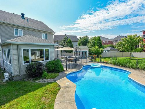 Pool - 11 Rue Daubigny, Candiac, QC - Outdoor With In Ground Pool