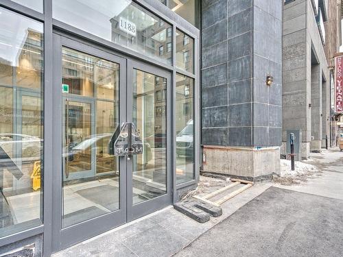 Frontage - 1003-1188 Av. Union, Montréal (Ville-Marie), QC 