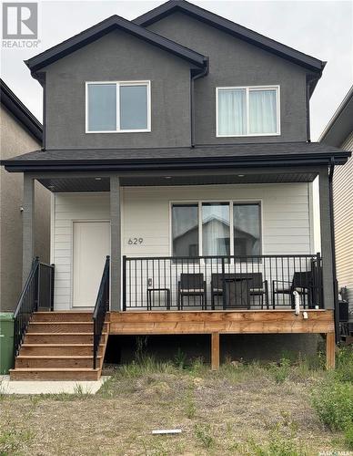 629 Feheregyhazi Boulevard, Saskatoon, SK - Outdoor With Deck Patio Veranda