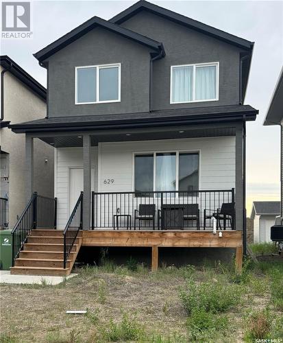 629 Feheregyhazi Boulevard, Saskatoon, SK - Outdoor With Deck Patio Veranda