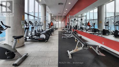 2502 - 103 The Queensway Avenue, Toronto, ON - Indoor Photo Showing Gym Room
