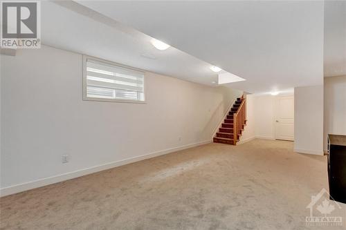 1021 Hydrangea Avenue, Ottawa, ON - Indoor Photo Showing Basement