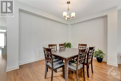 1021 Hydrangea Avenue, Ottawa, ON - Indoor Photo Showing Dining Room