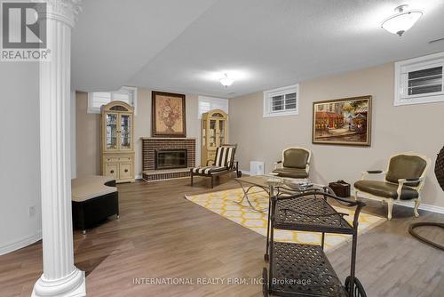 42 Grangemill Crescent, Toronto, ON - Indoor With Fireplace