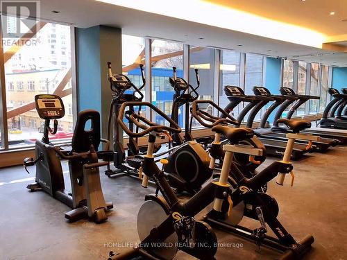 3306 - 50 Wellesley Street E, Toronto, ON - Indoor Photo Showing Gym Room