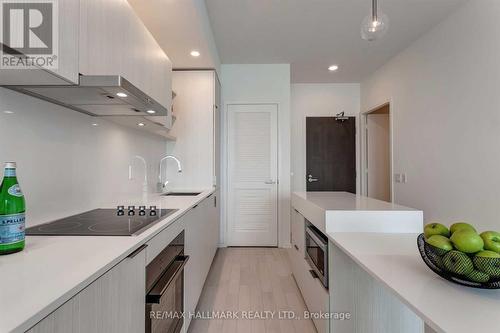 211 - 12 Bonnycastle Street, Toronto, ON - Indoor Photo Showing Kitchen With Upgraded Kitchen