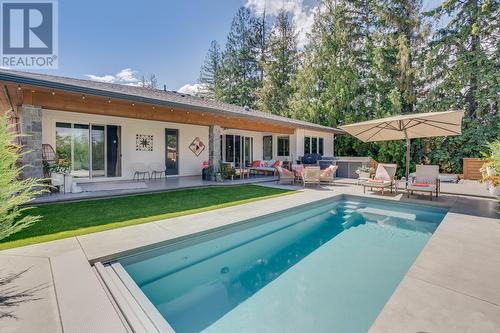 2419 Orsini Place, West Kelowna, BC - Outdoor With In Ground Pool With Deck Patio Veranda