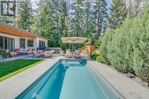 2419 Orsini Place, West Kelowna, BC - Outdoor With In Ground Pool With Deck Patio Veranda