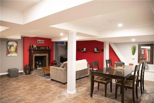 169 Delaware Avenue, Hamilton, ON - Indoor With Fireplace